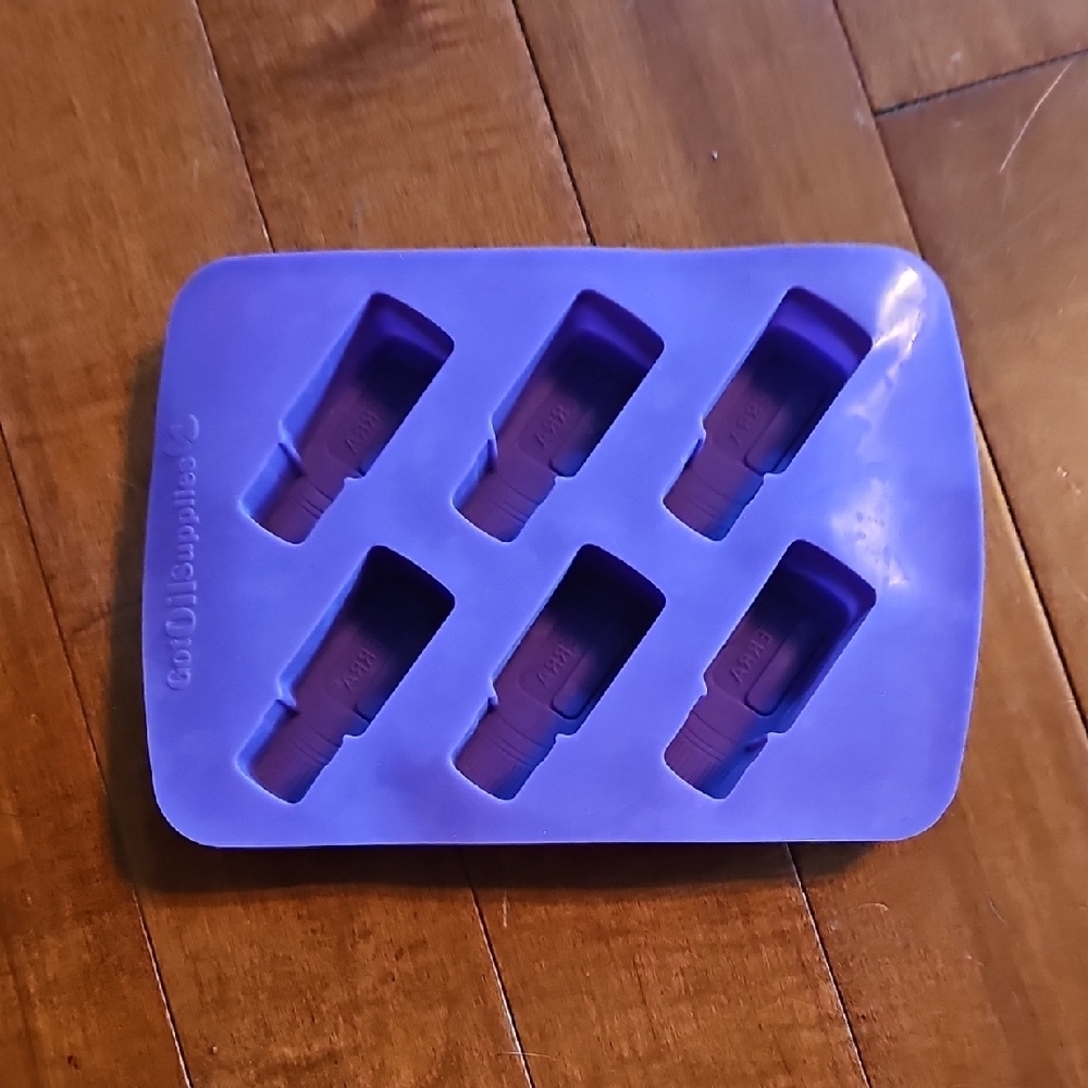 Purple Silicone Ice Cube Tray